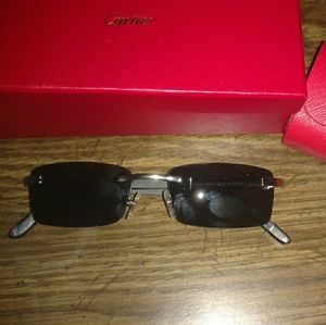 Cartier Men's Buffs Sunglasses